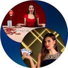 Texas Hold'em Bonus game table on atas4d slot live dealer